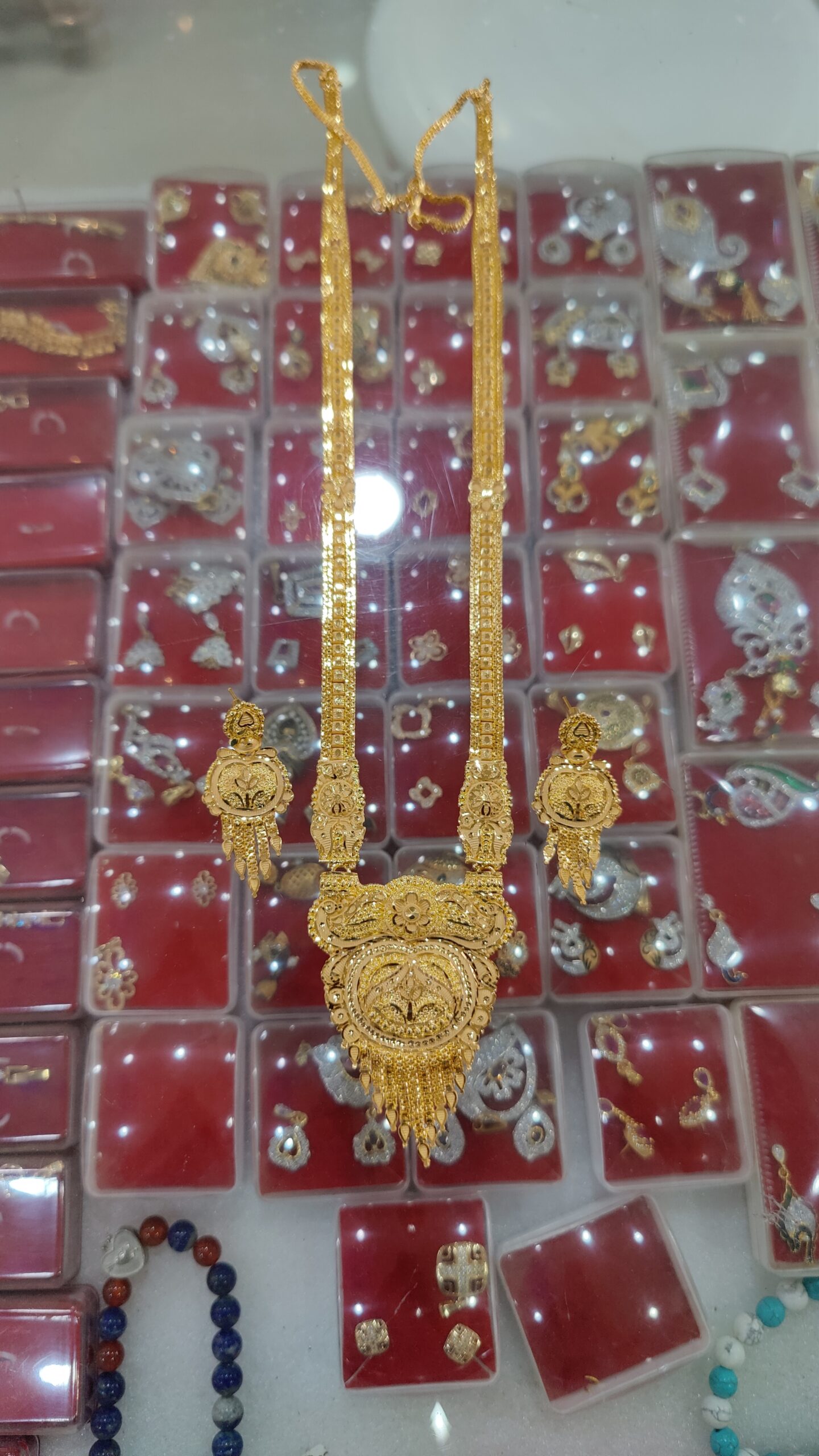 Gold Long Necklace 50 Gram Gold Set Rani Haar Gold 50gm Gold Long